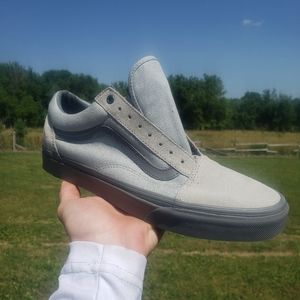 VANS Grey Slate Old Skool, sz 9.5 mens